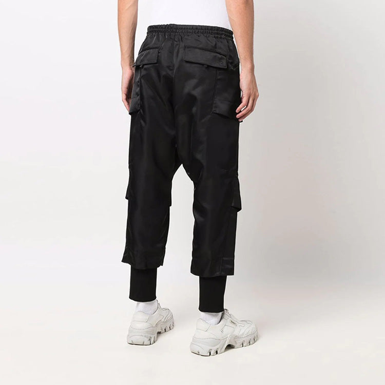 adidas Y-3 Classic Tech Twill Cargo Pants 'Black' HB3433
