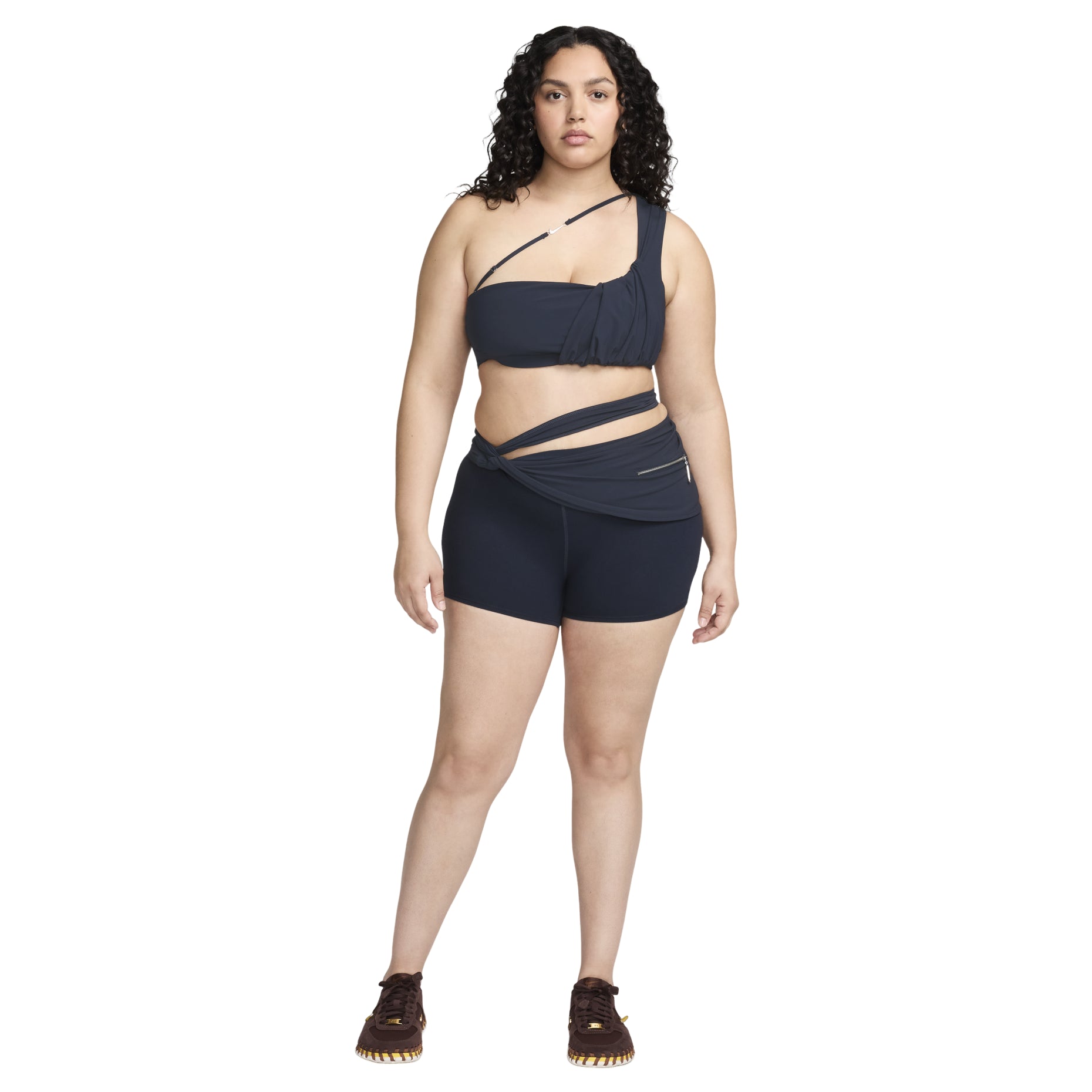 (WMNS) Nike x Jacquemus Top 'Dark Obsidian' FV0502-475
