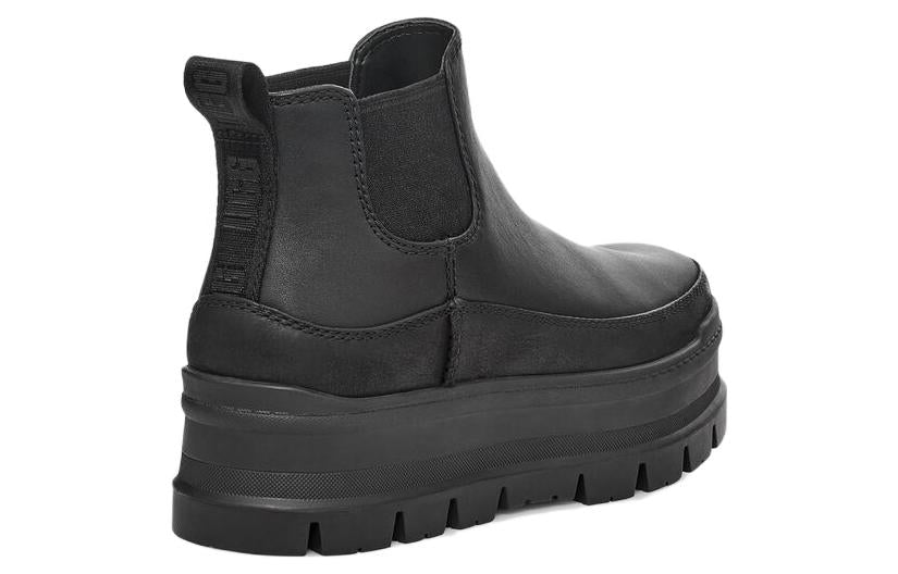 (WMNS) UGG Merina Platform Shoe 'Black' 1130490-BLK