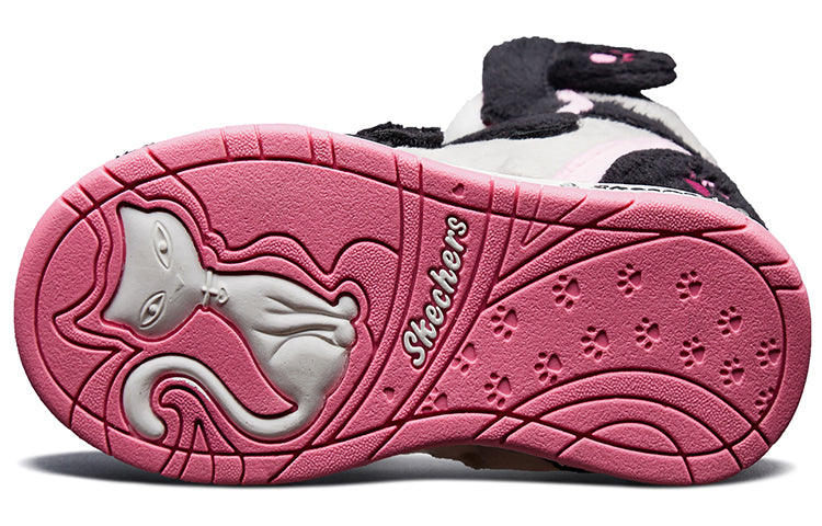(GS) Skechers Sugarcanes Panda Shoes 'Black Grey Pink' 80689N-BKPK