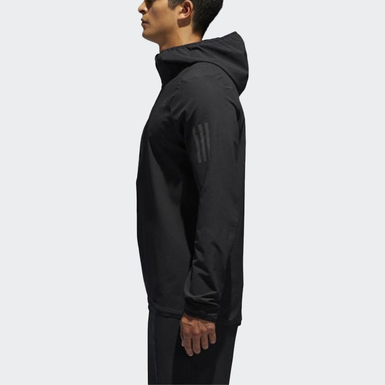 adidas Rs Shell Jkt M Athleisure Casual Sports Woven Windproof Hooded Jacket Black CE5063