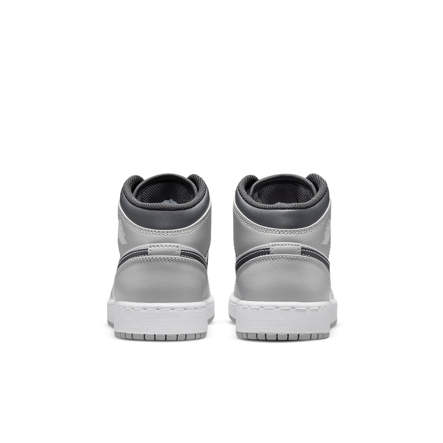 (GS) Air Jordan 1 Mid 'Light Smoke Grey' 554725-078