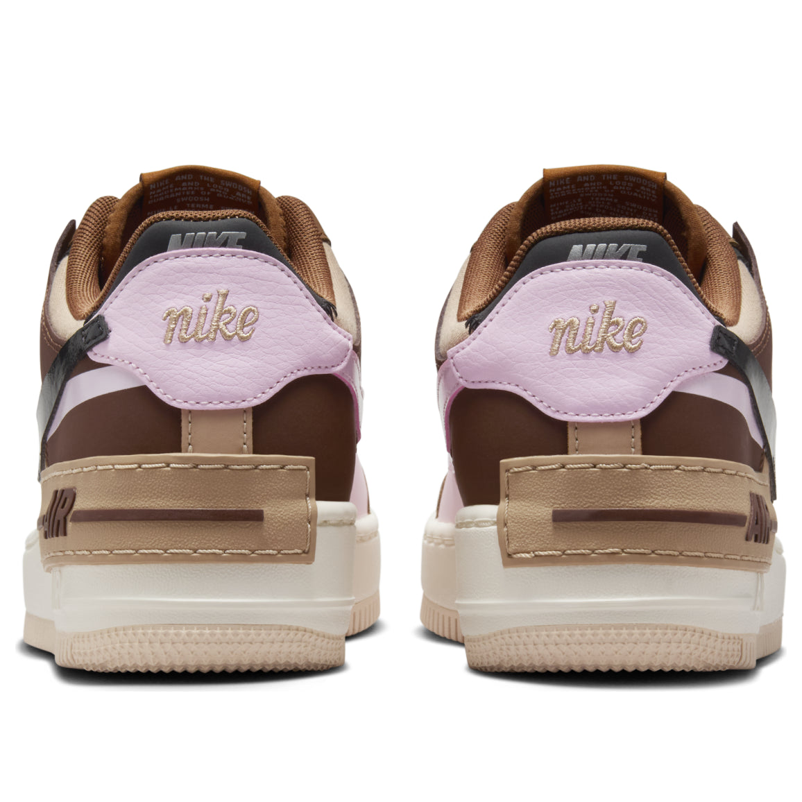 (WMNS) Nike Air Force 1 Shadow 'Light British Tan Pink Cacao Wow' DZ1847-200