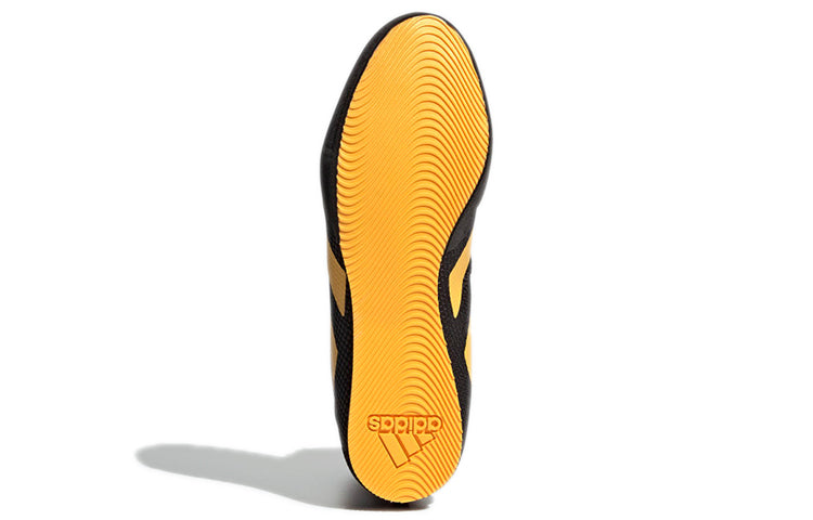 adidas Box Hog 3 Cozy Wear-Resistant Black Yellow 'Black Yellow' FZ5307