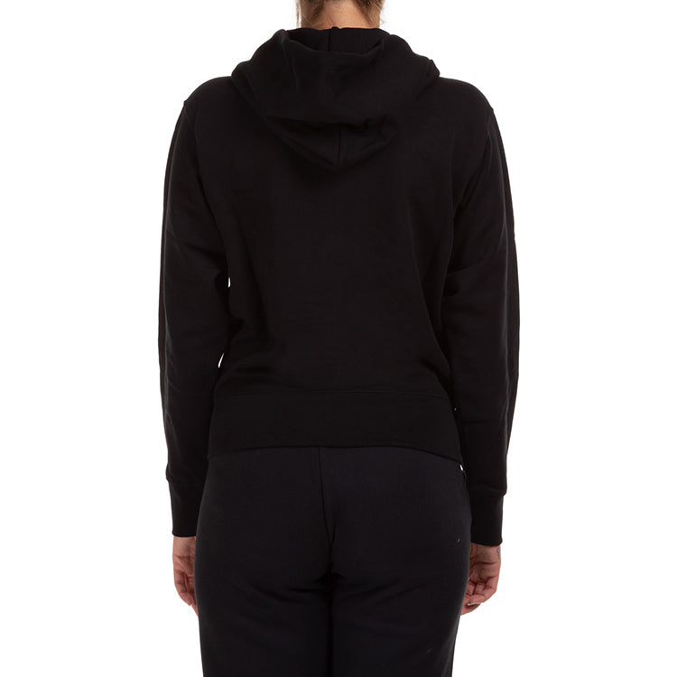 (WMNS) KENZO Embroidery Cotton Hoodie Black FA62SW8714XA-99A