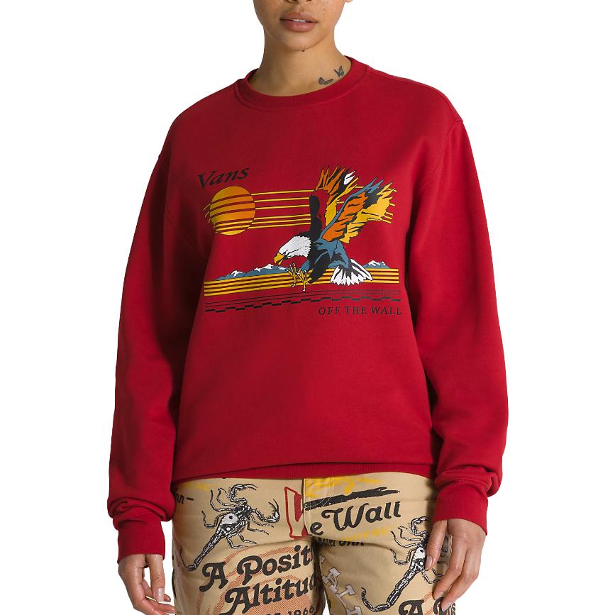Vans Sunset Crew Sweatshirt 'Chili Pepper' VN0008H614A
