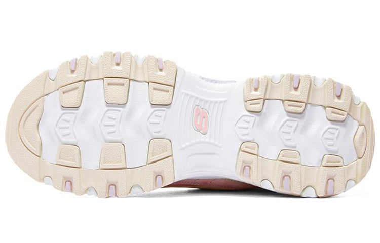 (WMNS) Skechers D'lites 1.0 'Natural Pink' 896048-NTPR