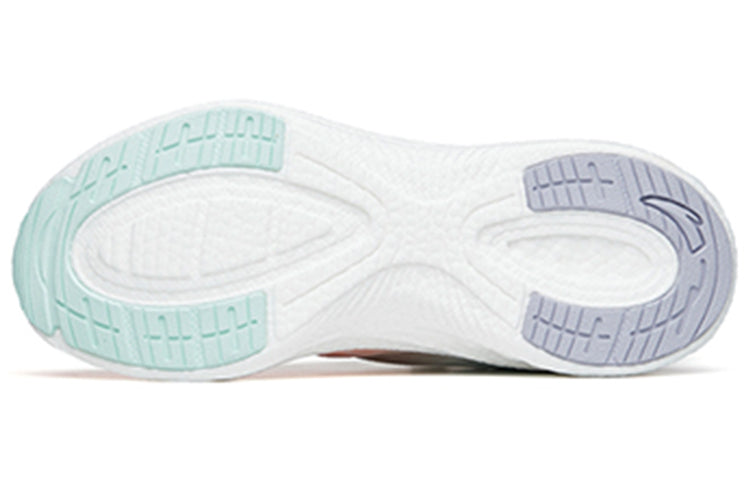 (WMNS) ANTA Running Series Sneakers 'White Orange Blue' 122215552-3