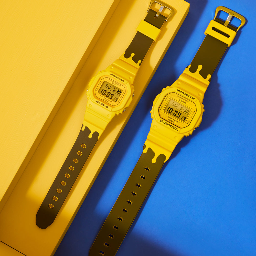 CASIO G-Shock Analog-Digital 'Yellow' SLV-22B-9PFH