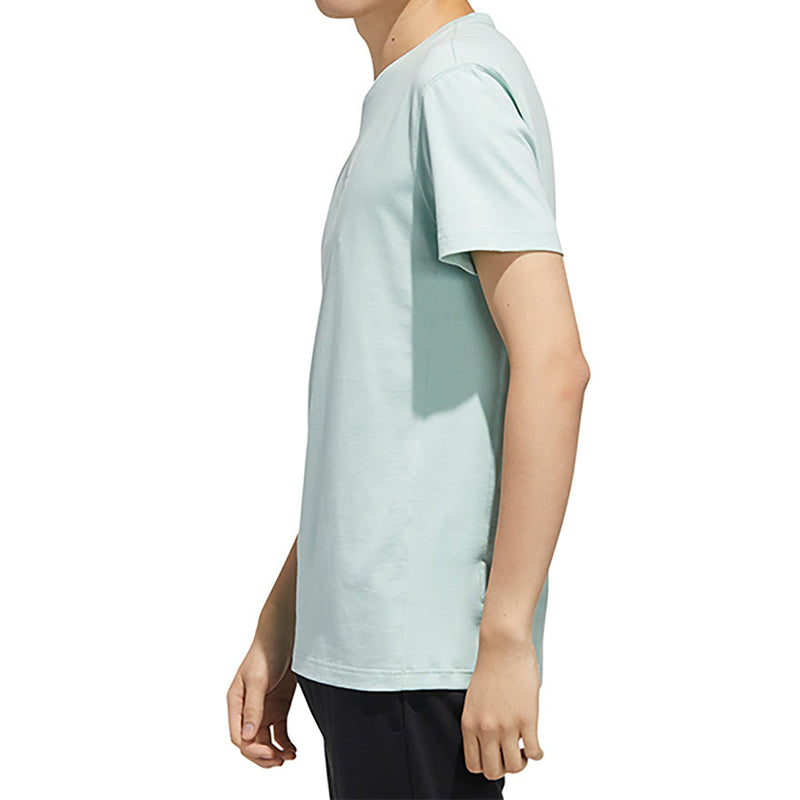 adidas neo M C+ TEE Sports Round Neck Short Sleeve Green FP7463