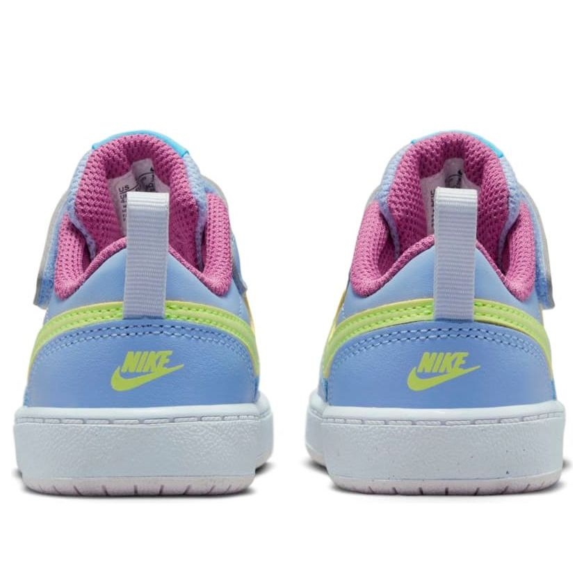 (TD) Nike Court Borough Low 2 'Cobalt Bliss Light Lemon Twist' BQ5453-405