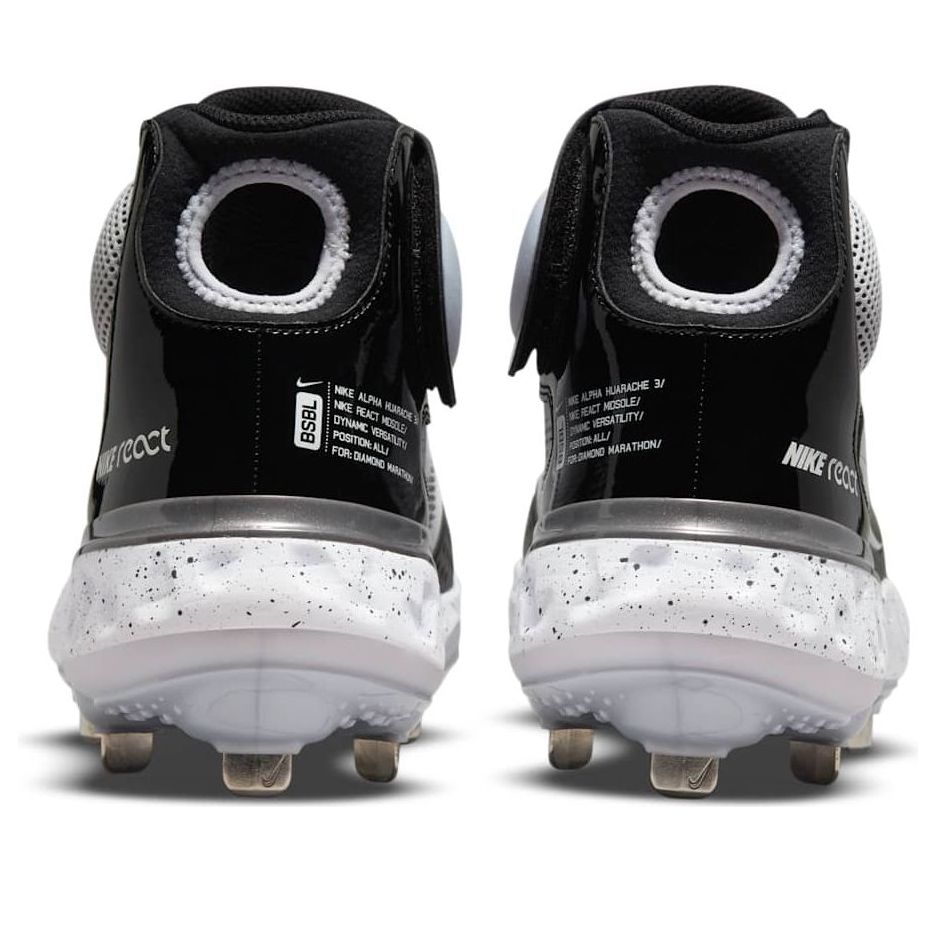Nike Alpha Huarache Elite 3 Mid 'White Black' CV3550-104