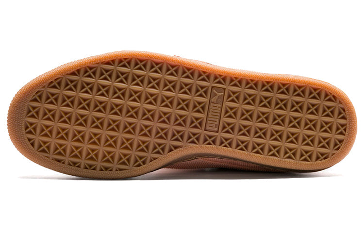 (WMNS) PUMA Basket Heart Corduroy 'Pink Brown' 366729-01