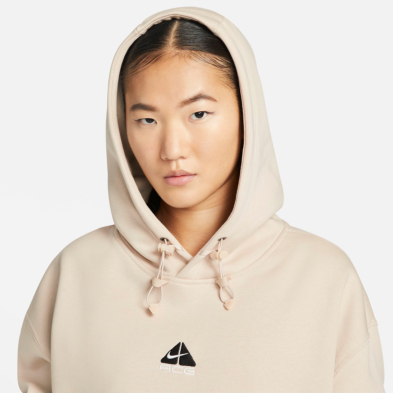 Nike ACG Therma-Fit Pullover Fleece Hoodie Asia Sizing 'Sanddrift' DH3088-126