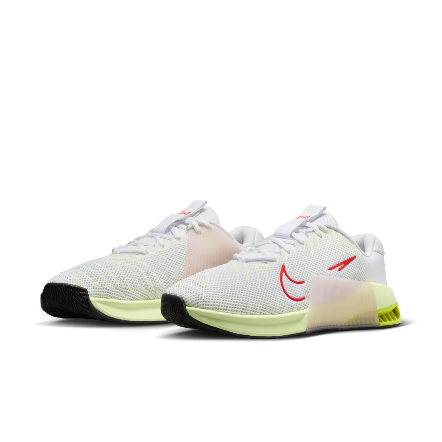 (WMNS) Nike Metcon 9 'White Volt Crimson' DZ2537-101