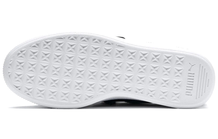 (WMNS) PUMA Vikky Stacked Ribbon Core Sneakers Black/White 369112-01