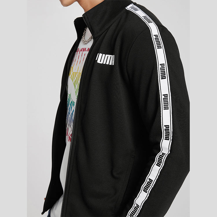 PUMA Full-Zip Jacket 'Black White' 587002-01