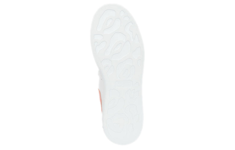 (WMNS) Alexander McQueen Oversized Sneaker 'White Pastel Pink Crocodile' 553770WIAF89414