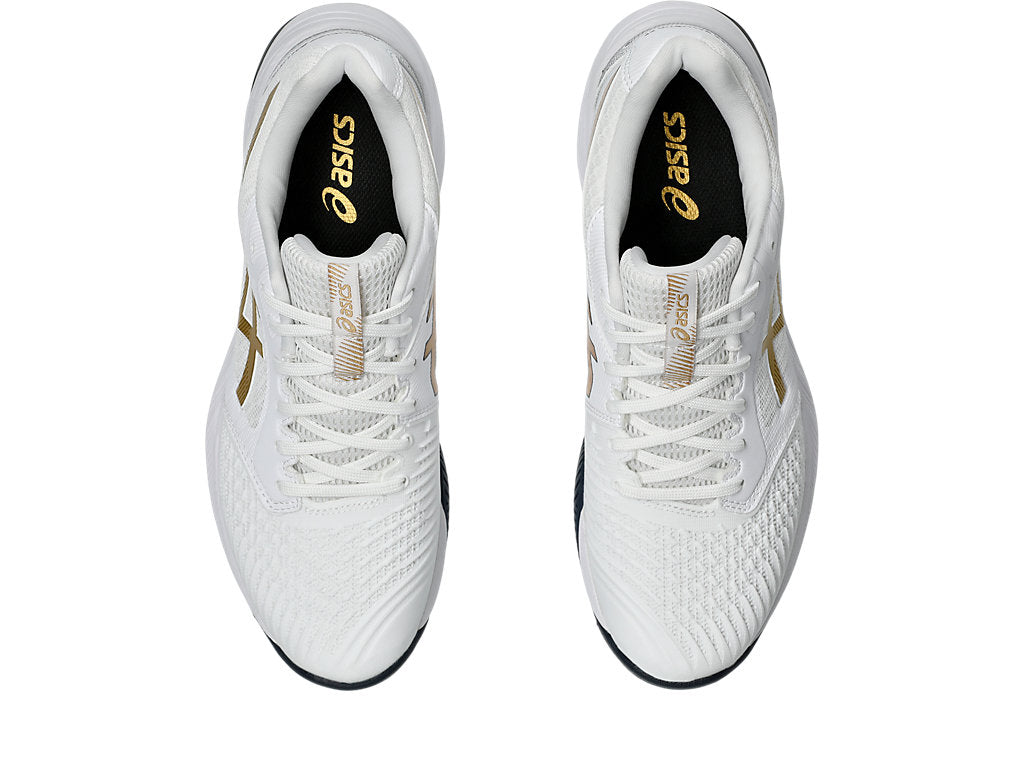 ASICS Netburner Ballistic FF 3 'White Pure Gold' 1051A073-104