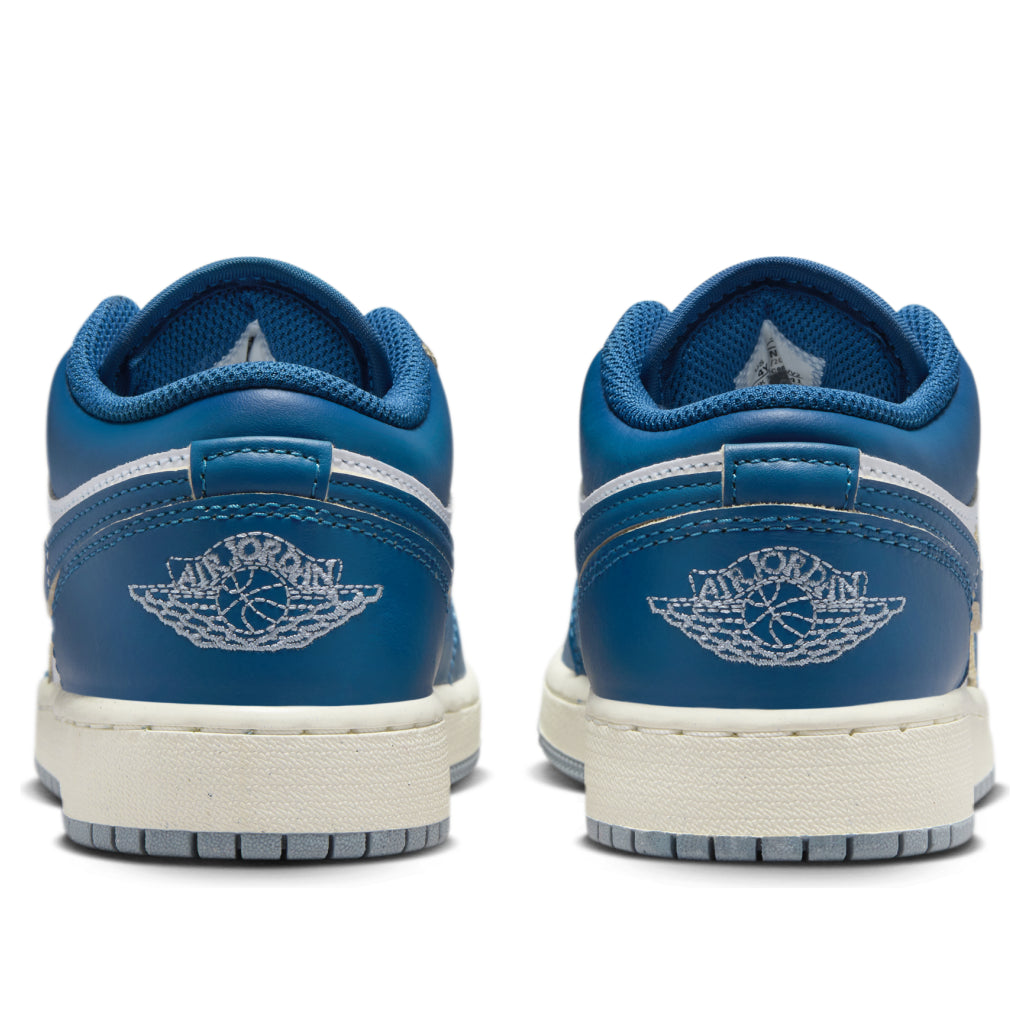 (GS) Air Jordan 1 Low SE 'Industrial Blue' FN9137-141