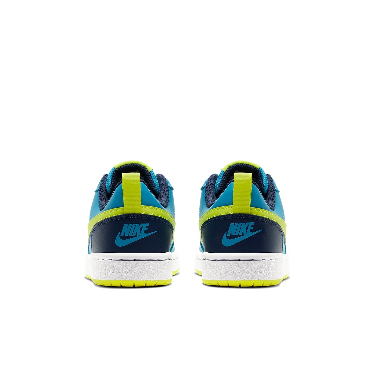 (GS) Nike Court Borough Low 2 'Laser Blue Lemon Venom' BQ5448-400