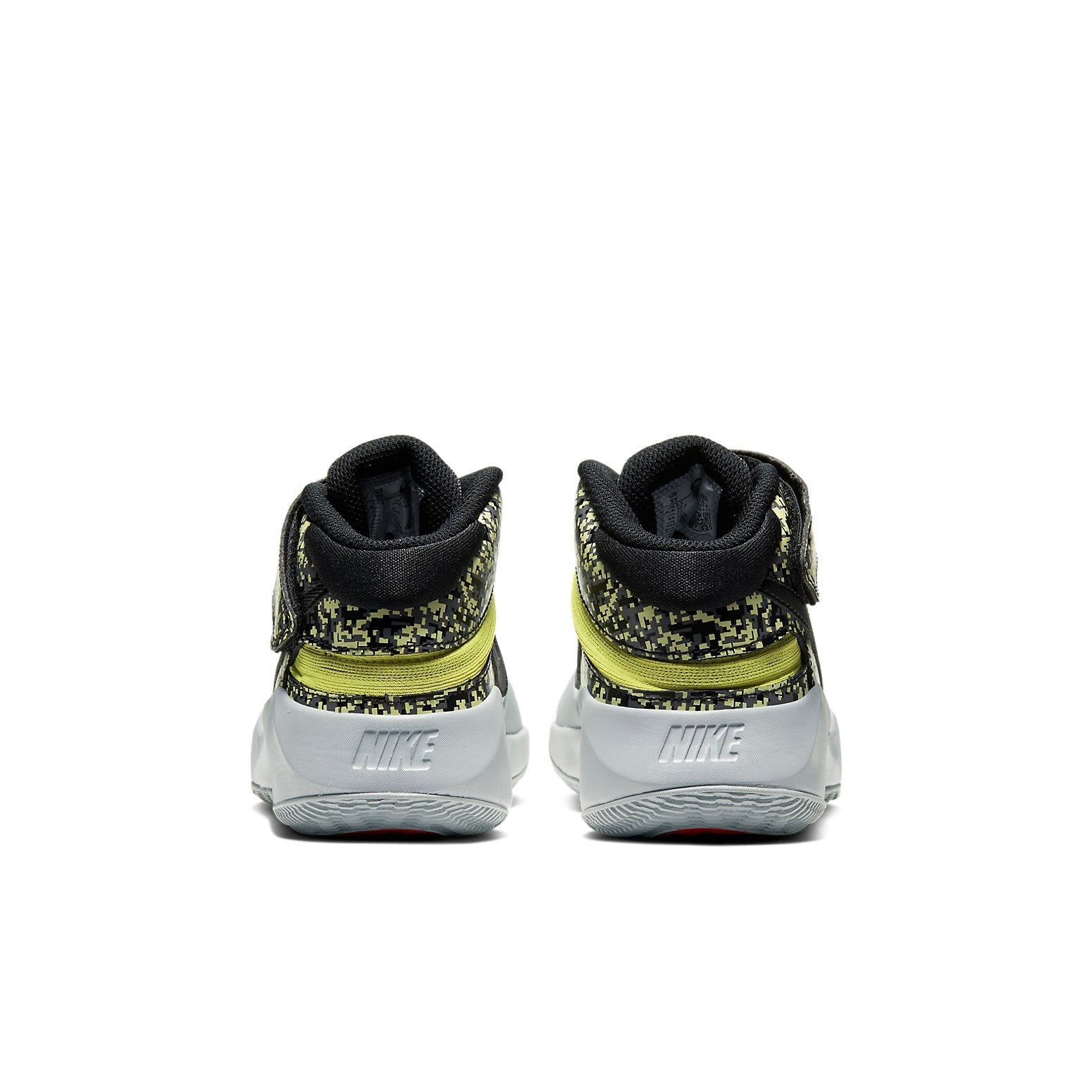(GS) Nike Team Hustle 'Grey Oreo Yellow' CU1519-001