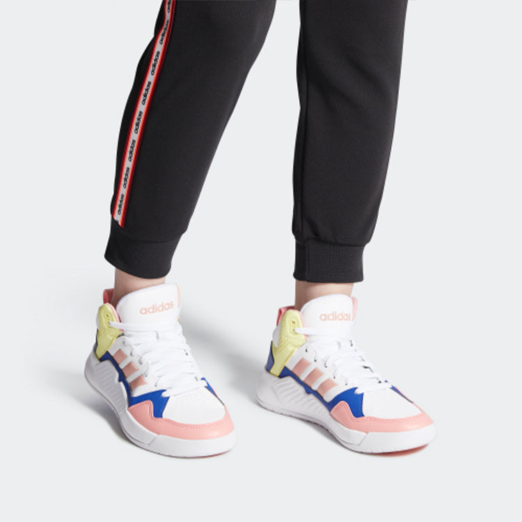 (WMNS) adidas neo Play9tis 2.0 'White Pink Blue' FW5844