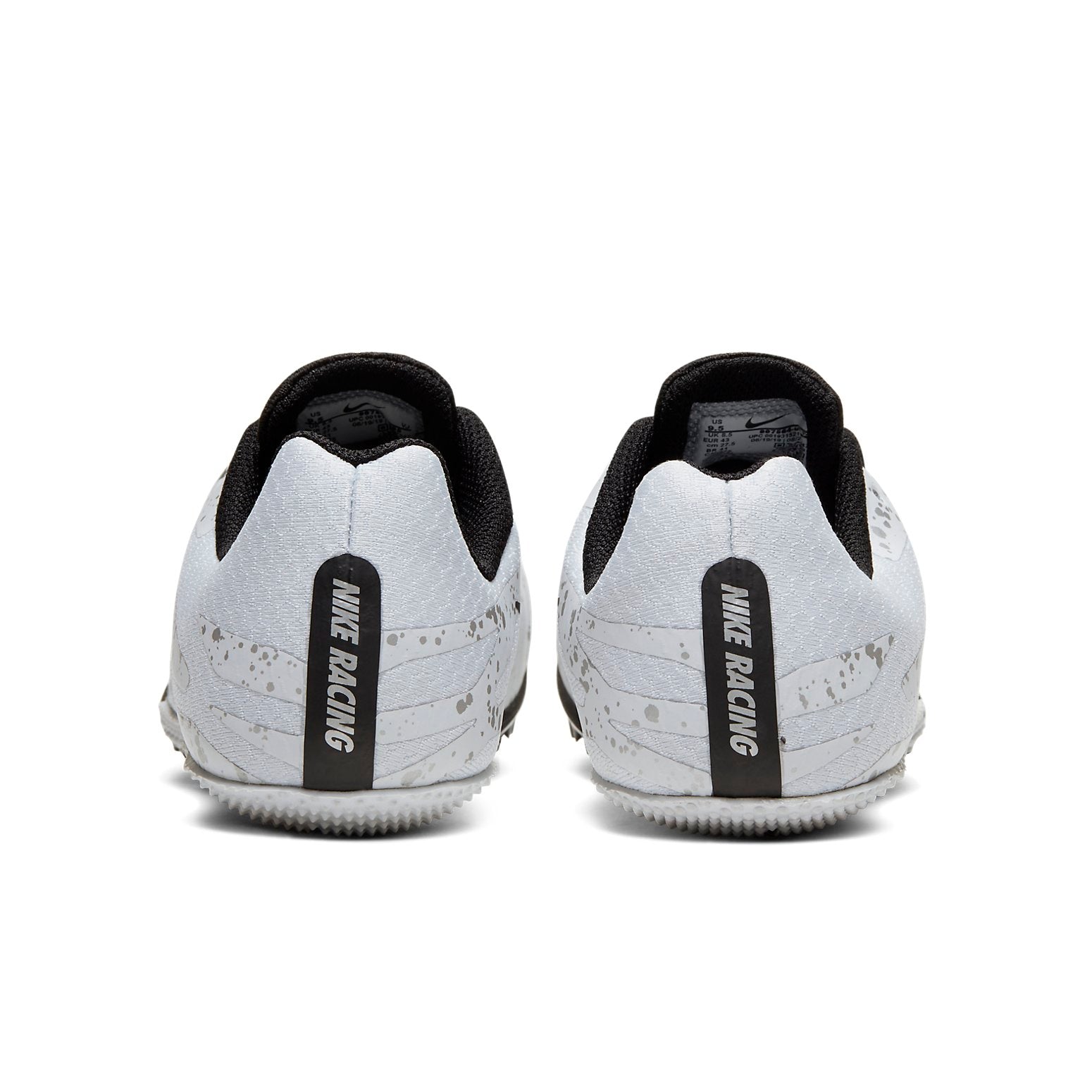 Nike Air Zoom Rival S 9 Spikes 'Pure Platinum Speckled' 907564-005