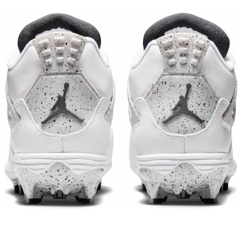 Air Jordan 4 TD Cleat 'White Cement' HQ0207-106