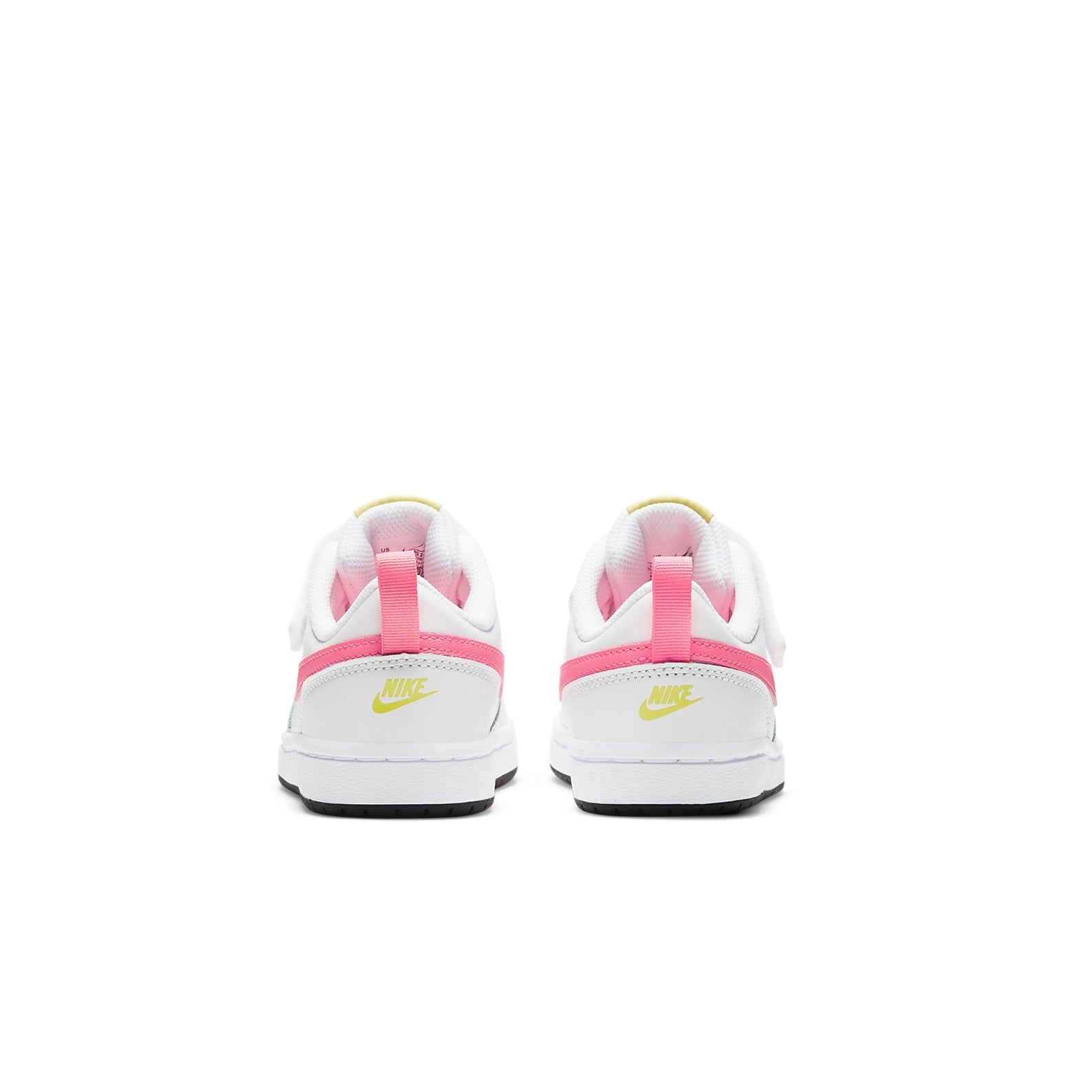 (PS) Nike Court Borough Low 2 'White Pink' BQ5451-108