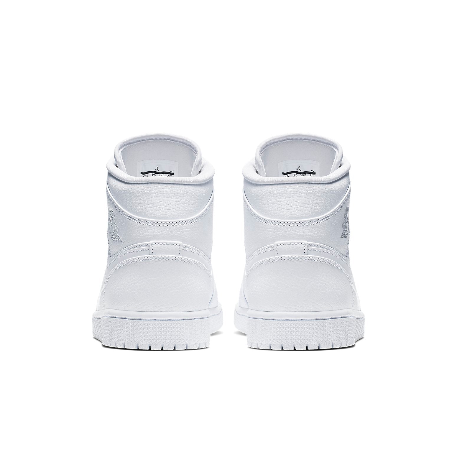 Air Jordan 1 Mid 'Triple White 2019' 554724-129