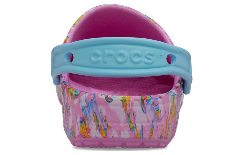 (GS) Crocs x Lisa Frank Classic Clogs 'Pink Blue' 208826
