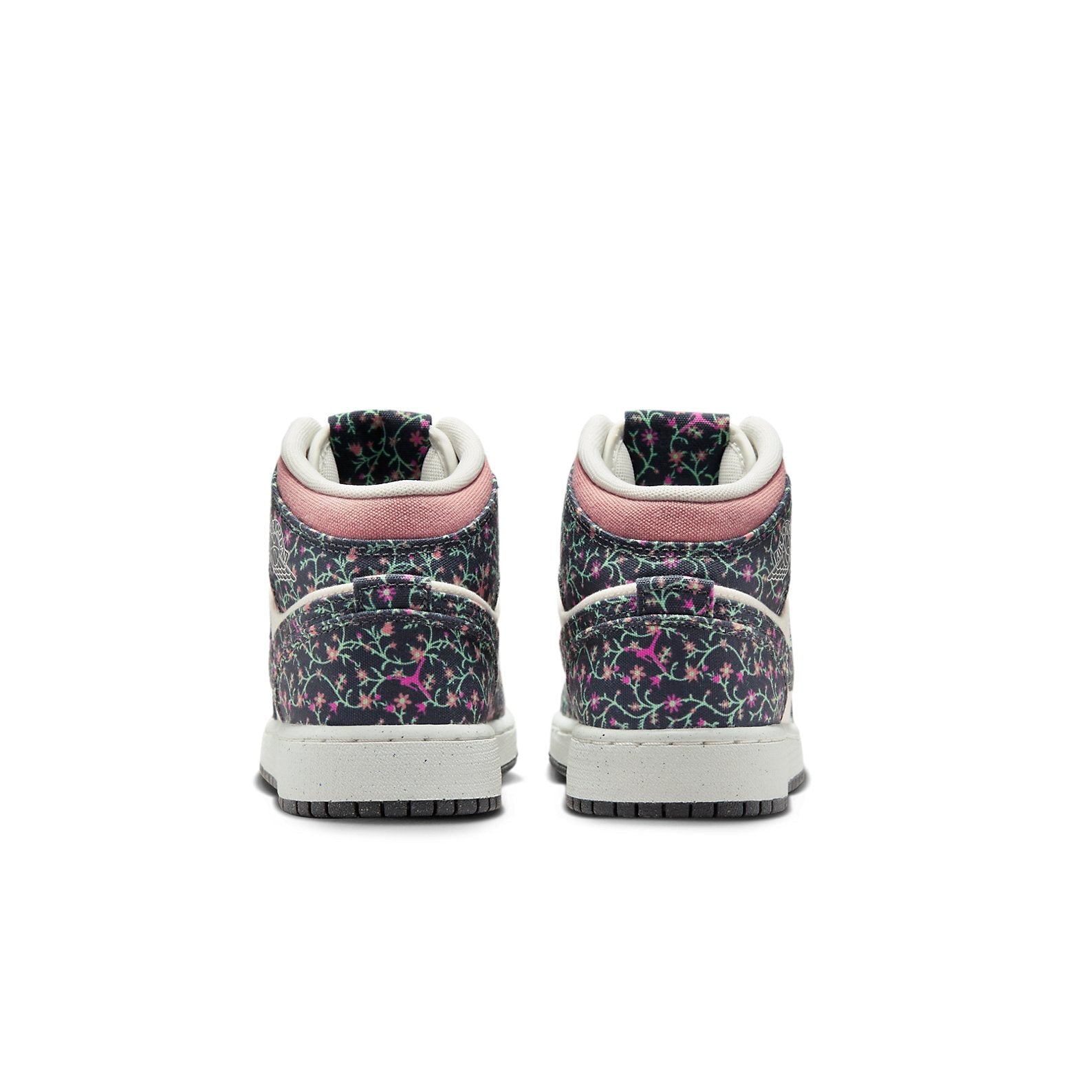 (GS) Air Jordan 1 Mid 'Floral Canvas' FJ3451-001