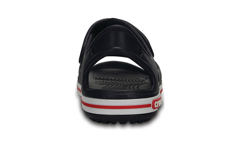(PS) Crocs Velcro Flat Sports Deep Blue Sandals 14854-462