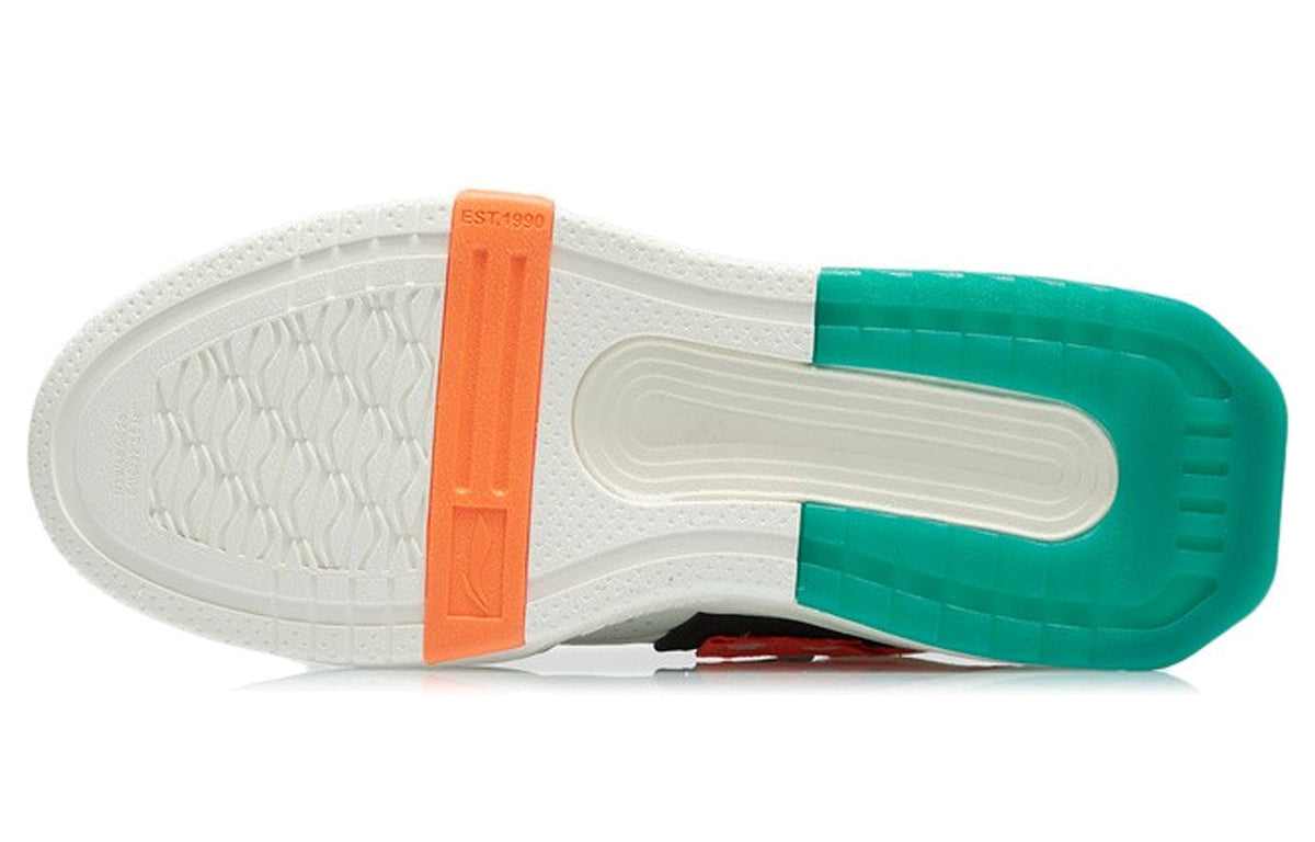 (WMNS) Li-Ning Geek 'White Black Green' AGCR154-1