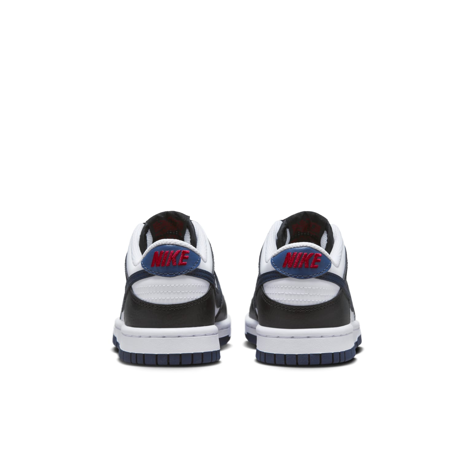 (GS) Nike Dunk Low 'Black White Midnight Navy' HJ9202-001