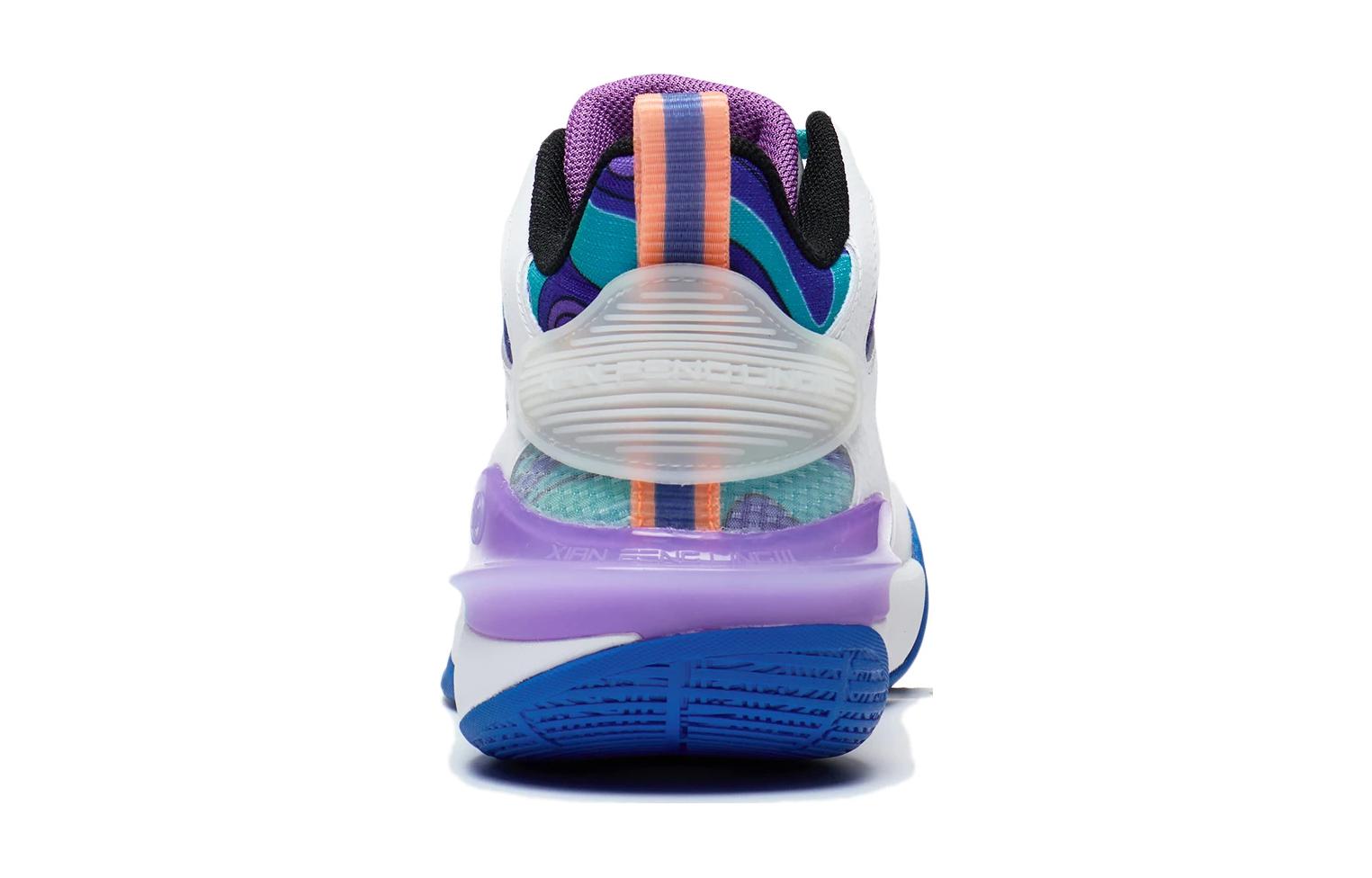 Li-Ning Pioneer Team 3.0 'White Blue Purple' YKBT026-43
