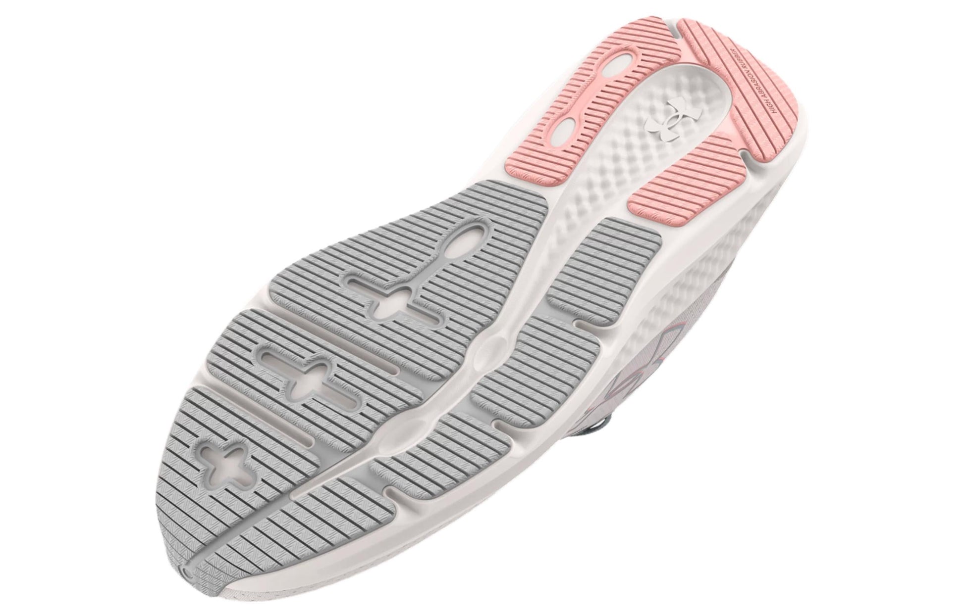 (WMNS) Under Armour Charged Pursuit 3 'Big Logo - White Pink Fizz' 3026523-101