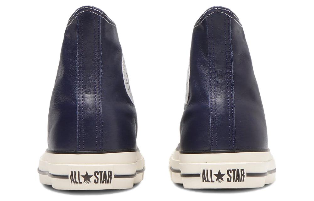Converse All Star Olive Green Leather High Top 'Navy' 31308270