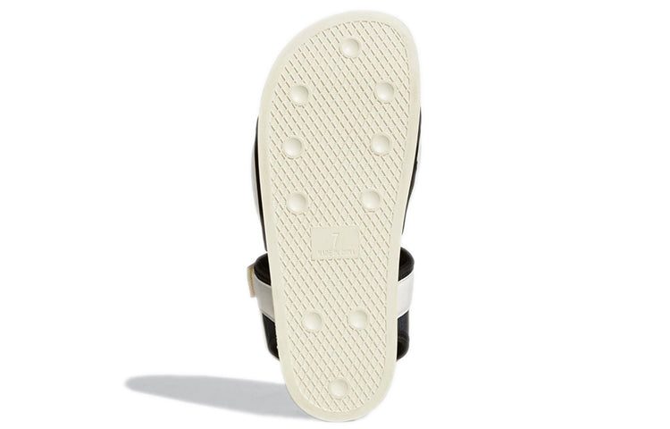 adidas x Pharrell Adilette 2.0 'White Black' GZ1891