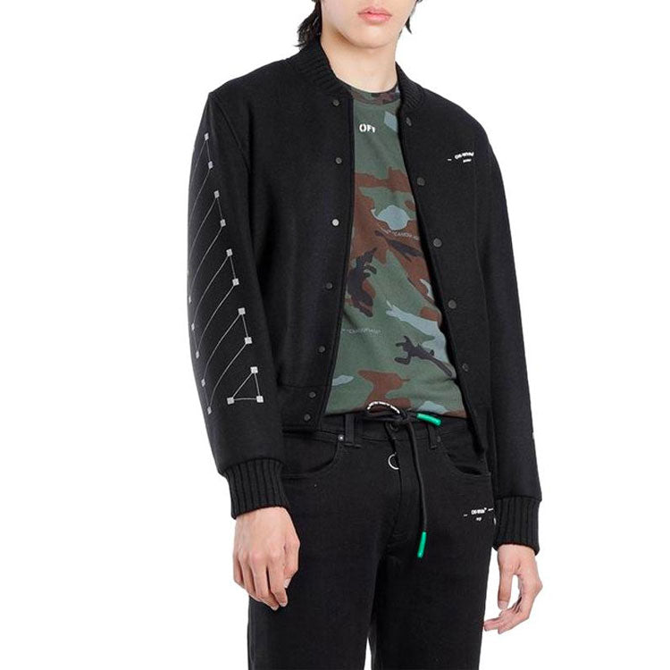 Off-White Unfinished Slim Fit Short Sleeve Ordinary Version Camouflage OMAA027E191850179901