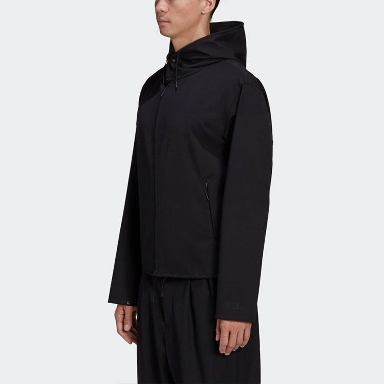 Men's Y-3 Back Logo Jacket Black GK4589