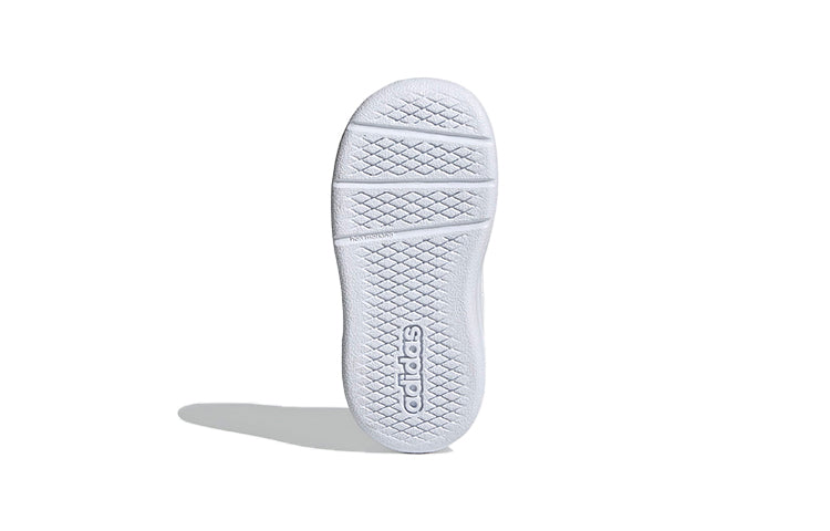 (TD) adidas Tensaur Shoes White/Pink S24059