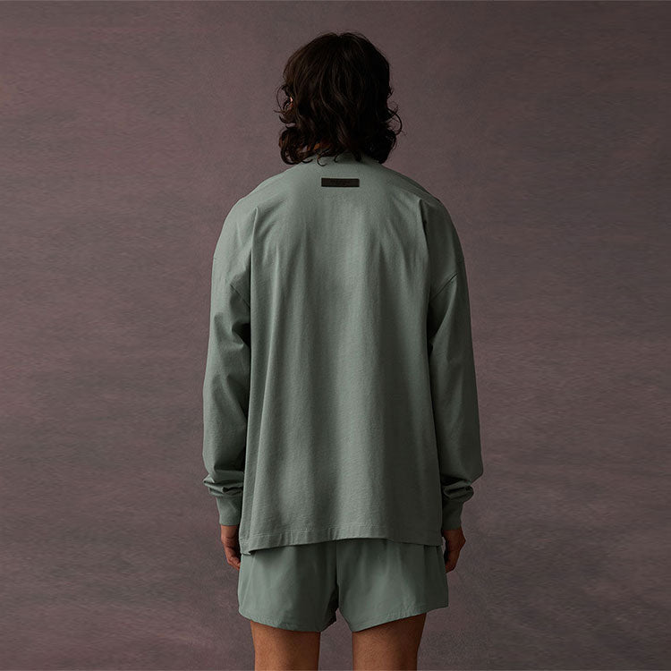 Fear of God Essentials SS23 Long Sleeve Logo Tee 'Sycamore' 125BT222011F