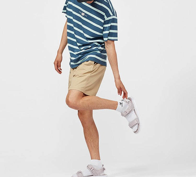 New Balance SS20 Stripe Loose Short Sleeve Blue Green AMT01514-SNB