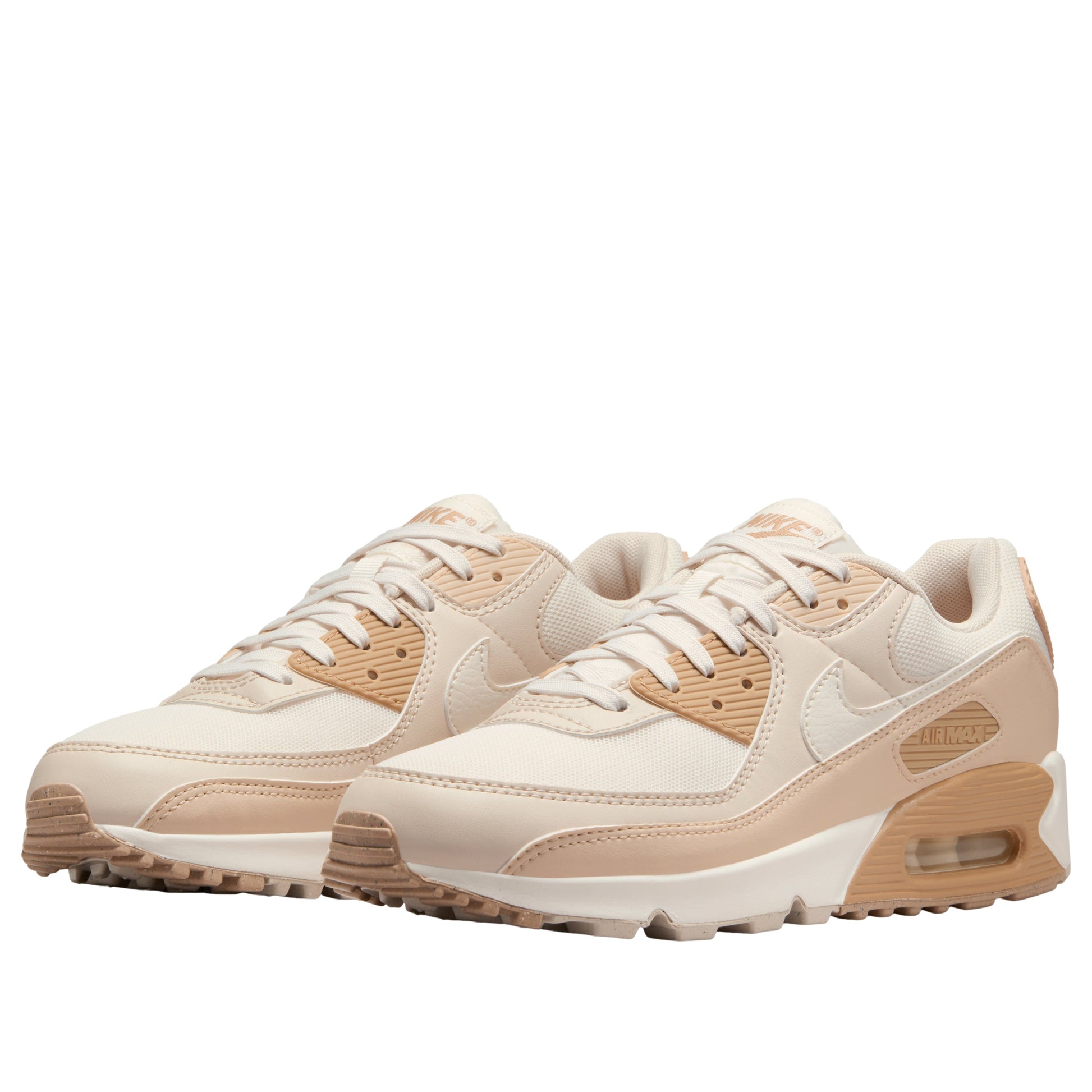 (WMNS) Nike Air Max 90 'Phantom Light Orewood Brown' DH8010-004