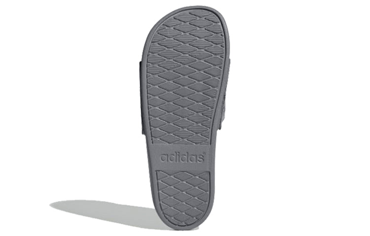 (WMNS) adidas Adilette Comfort Slides '3 Stripes Shimmer - Grey Platinum' EE6818