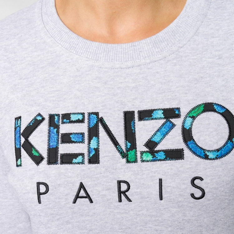 KENZO Letter Printing Sweatshirt Grey F96-2SW707-962-93