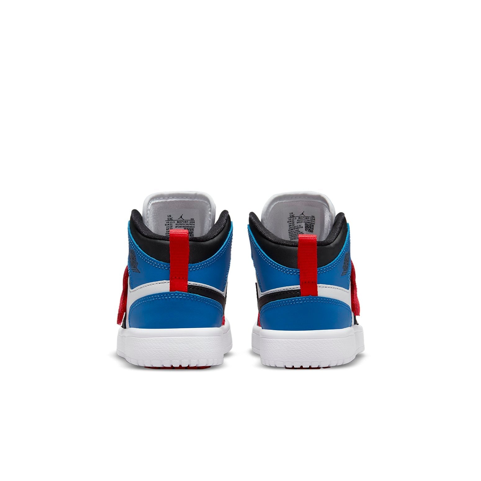 (PS) Sky Air Jordan 1 'University Red Sport Blue' BQ7197-104