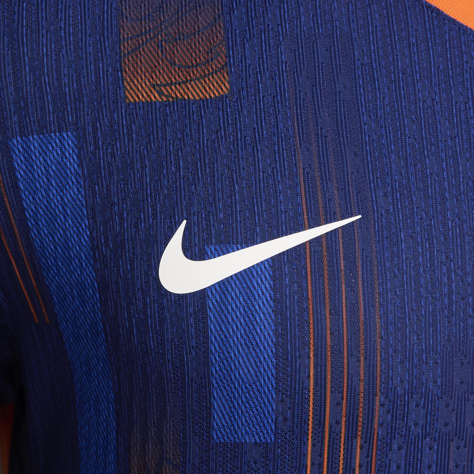Nike Netherlands 24/25 Match Away Authentic Soccer Jersey 'Blue' FJ1255-492